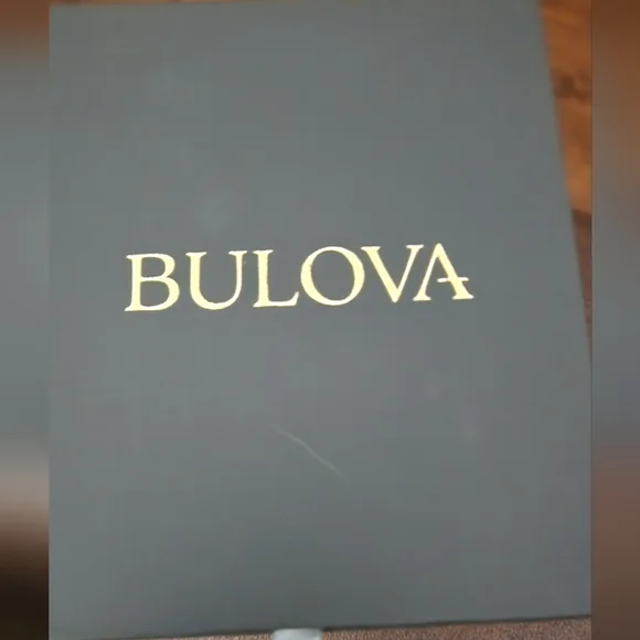 Nwt BULOVA With 3 Diamonds Womens Watch